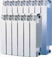 Радиатор алюм. RISPA "TRIO" 350/80 10 сек